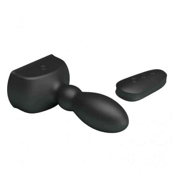 MR PLAY - Remote-Controlled Inflatable Vibrating Anal Plug (Chargeable - Black) MR PLAY - Remote-Controlled Inflatable Vibrating Anal Plug (Chargeable - Black)
